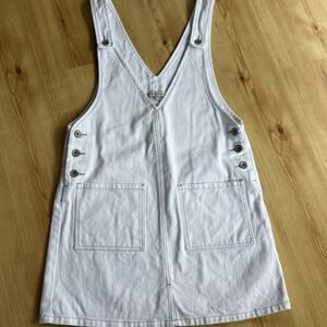 Vintage Cache Cache White‎ Denim Dress France